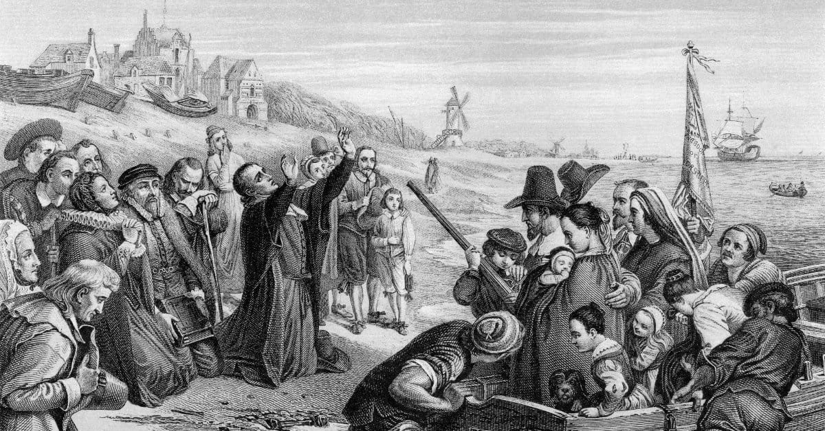 Pilgrims had Nothing to Eat - Praying to God