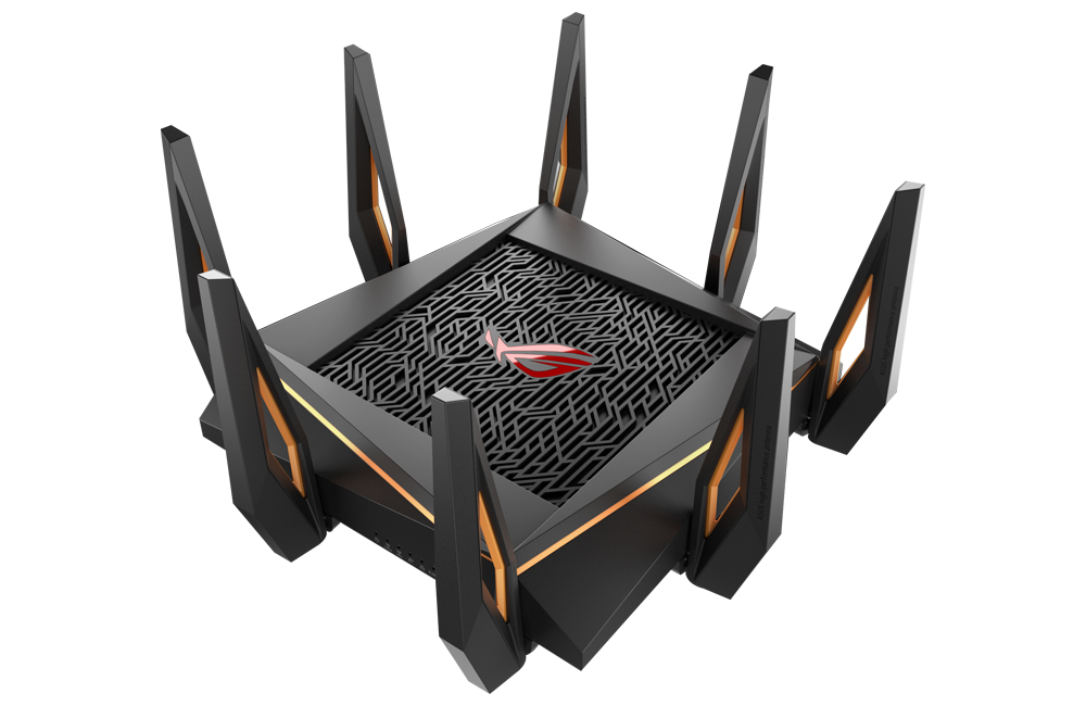 ASUS ROG Rapture GT-AX11000 - Best 10 Gigabit 802.11ax Wi-Fi Router for Very Large Homes and High speed Internet