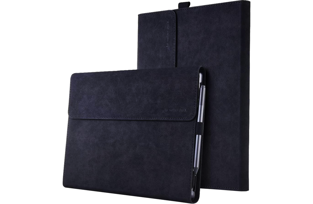 XISICIAO Surface Pro X Folio Carrying Case