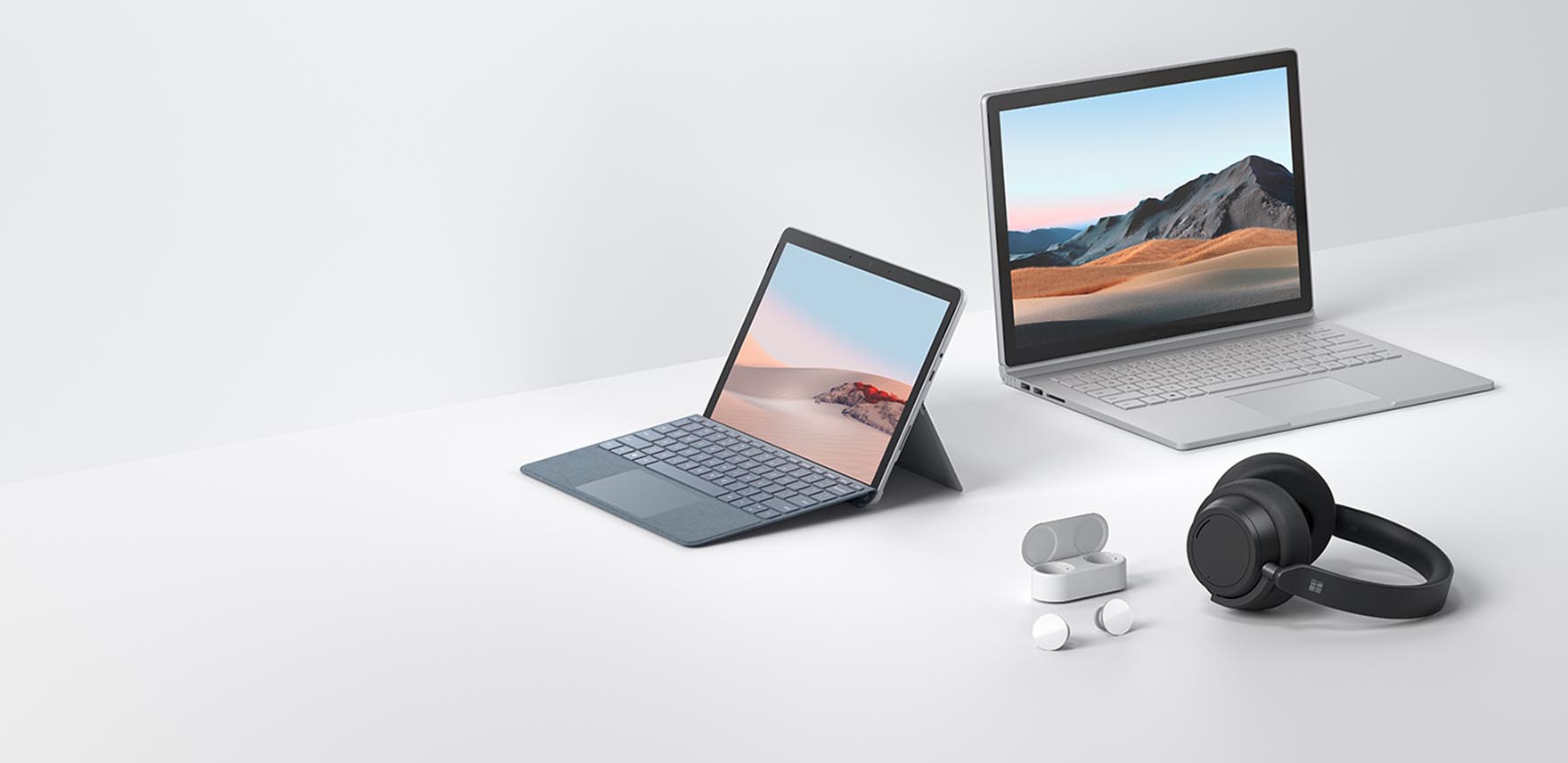Microsoft Launches Surface Book 3, Surface Go 2, Headphones 2 and Earbuds