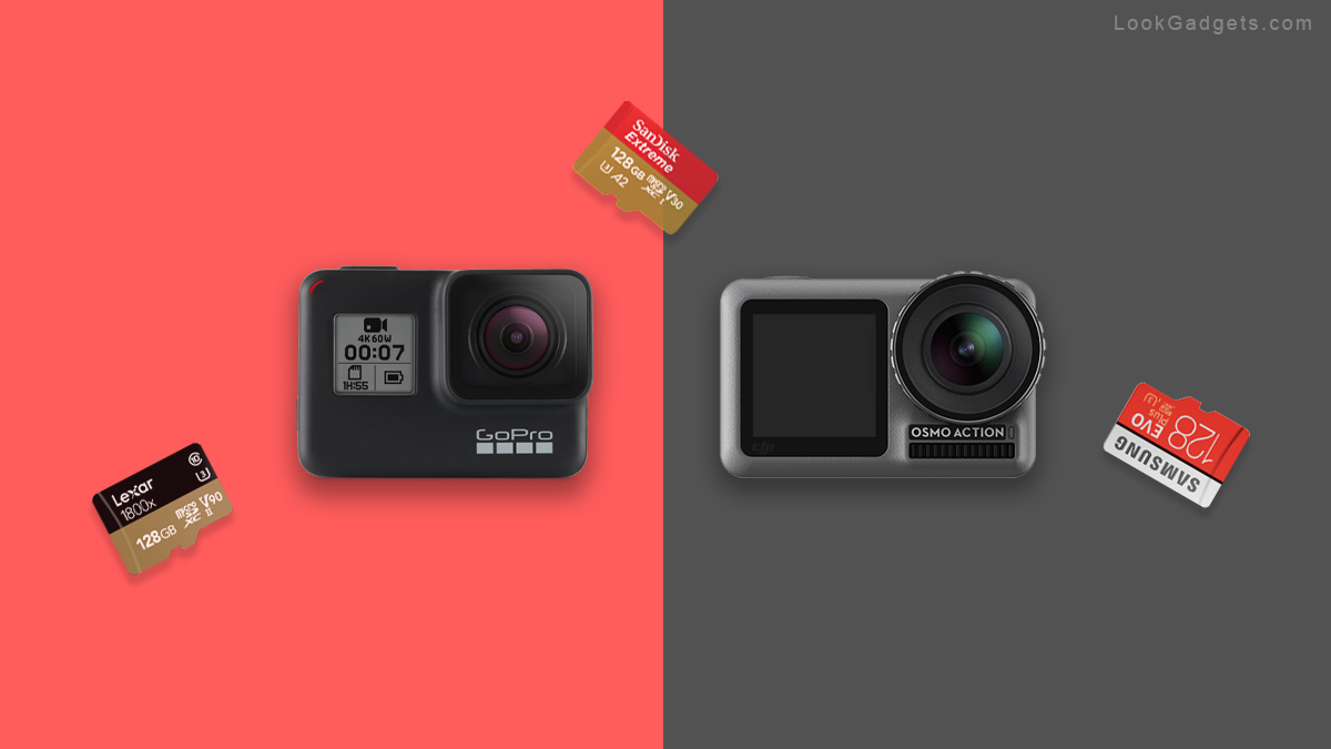 Best microSD Cards for GoPro Hero & DJI OSMO Action Camera